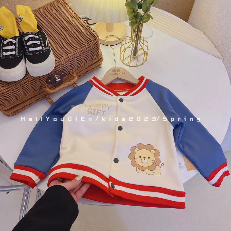 Geacă pentru copii cu căptușeală de fleece, unisex, iarnă, guler V, mâneci lungi, lungime scurtă, închidere cu nasturi, material exterior poliester