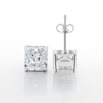 Naušnice: bakar, četverokutni geometrijski oblik, dijamantno brušenje, Silver meimei, lagani luksuzni stil, za žene, proljeće 2025