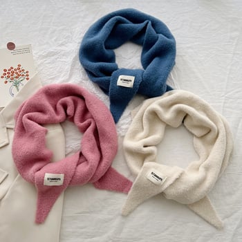 Trokutasti šal, warp-knit, zimska toplina, korejskog stila, poliester vlakno