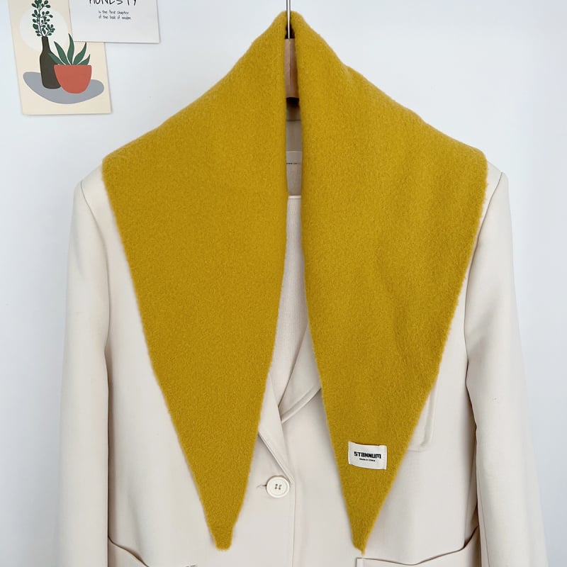 Trokutasti šal, warp-knit, zimska toplina, korejskog stila, poliester vlakno