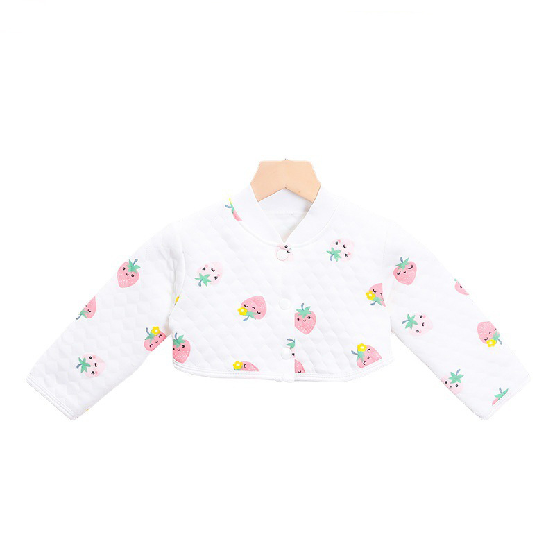 Protecție pentru umeri din bumbac, vestă călduroasă îngroșată pentru nou-născuți, toamnă-iarnă