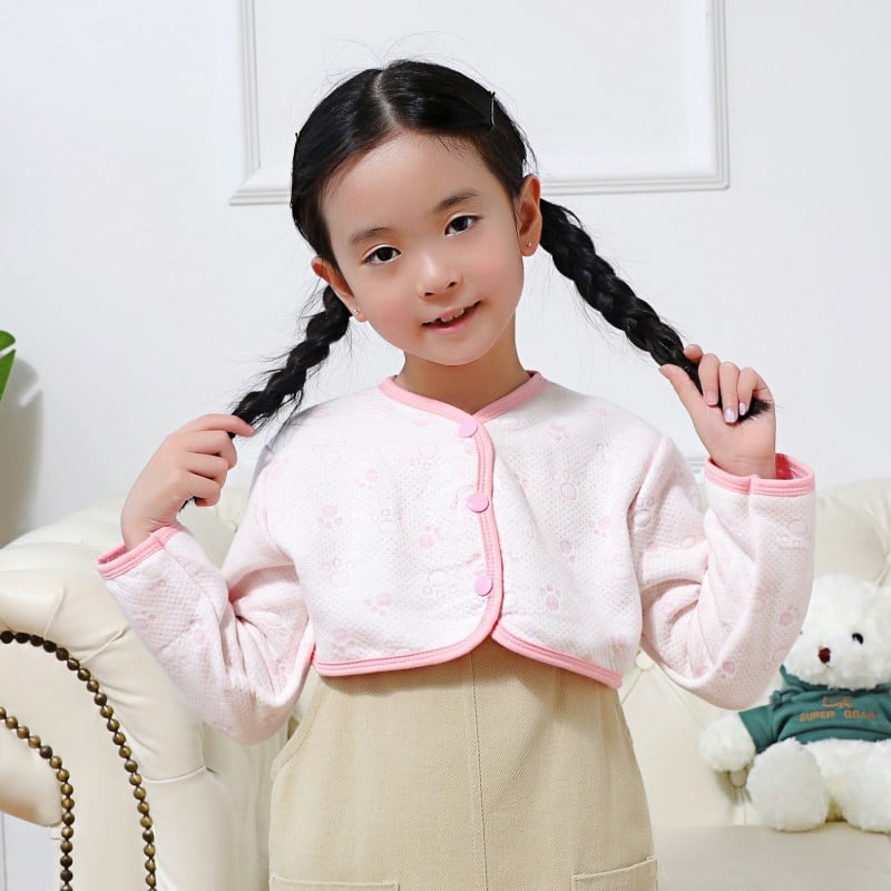 Protecție pentru umeri din bumbac, vestă călduroasă îngroșată pentru nou-născuți, toamnă-iarnă