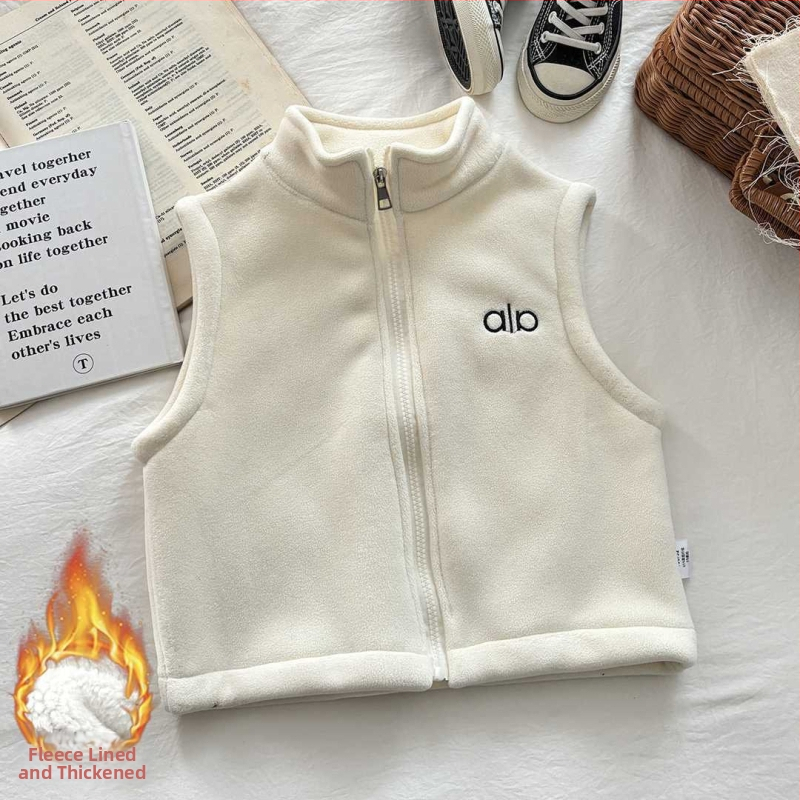 Laste vest - pakse talveversioon, tõmblukk, väliskangas: polüester 95% / spandeks 5%, vooder polüester, täidis polüester