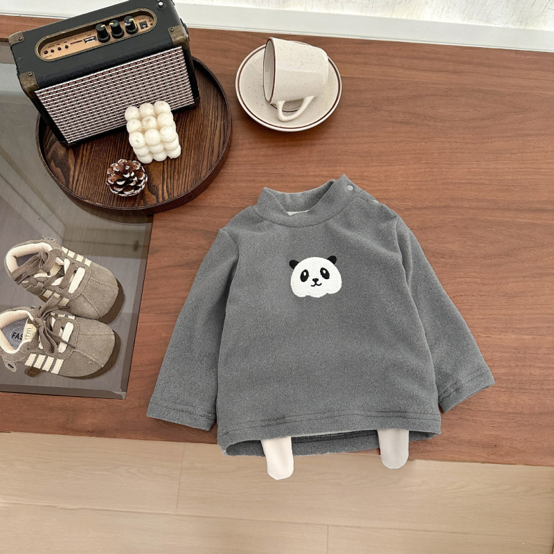 Veste pentru copii, cardigan în stil coreean; exterior din nailon cu căptușeală de bumbac; umplutură poliester; închidere cu nasturi; model cu animale/desene animate.