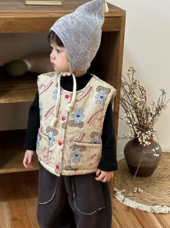 NOZI Set de două piese pentru copii, stil coreean, toamnă-iarnă, 95% bumbac, model în dungi, pulover fără glugă, vârstă 1-3 ani, model DT9883-9849-9898