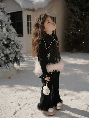 Tüdrukute rippseelik, printsessi stiil, 100% polüester, A-liin, vanuses 3–8 aastat.