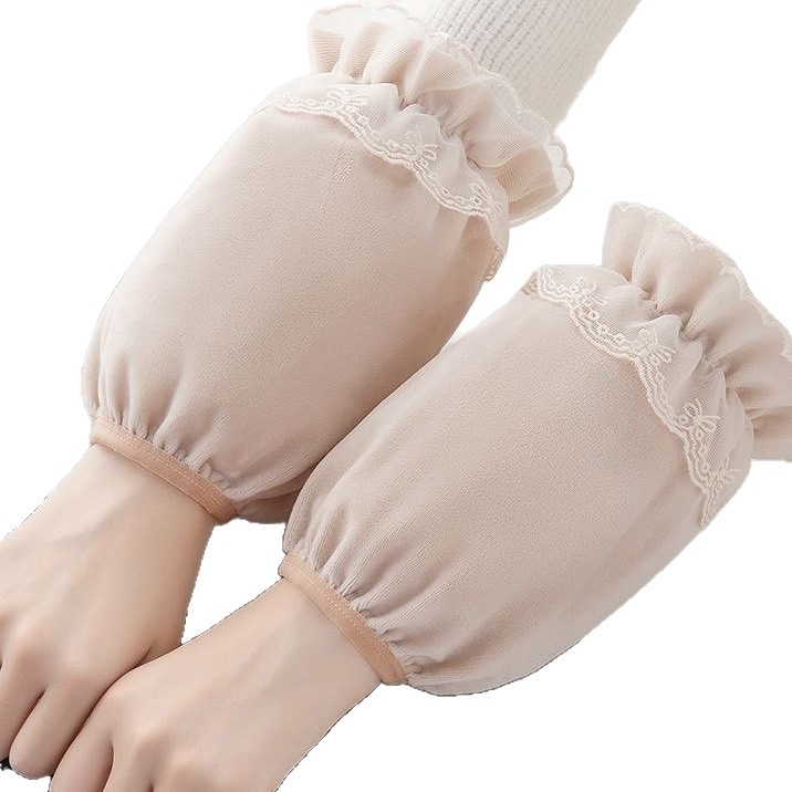 Acoperire pentru mâneci femei - Velvet Lace, Jacquard, Anti-Murdărire, All-Season, Stil Pastoral