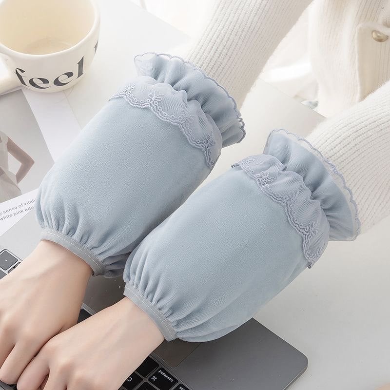 Acoperire pentru mâneci femei - Velvet Lace, Jacquard, Anti-Murdărire, All-Season, Stil Pastoral