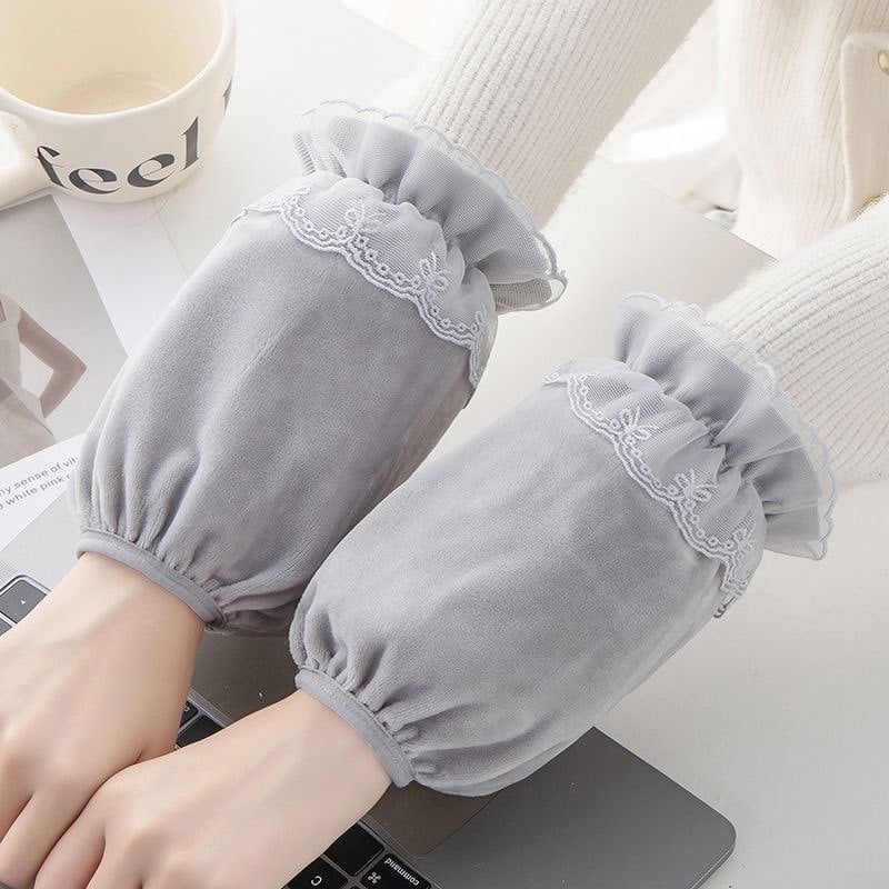 Acoperire pentru mâneci femei - Velvet Lace, Jacquard, Anti-Murdărire, All-Season, Stil Pastoral