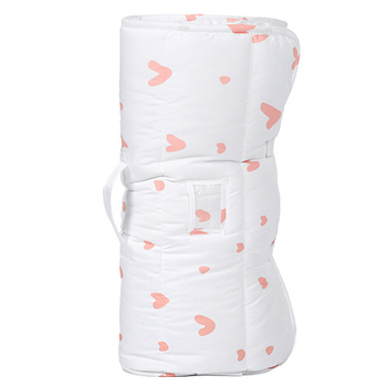 JOLLY LABZ Bērnu miega mats - pārnēsājams, salokāms, ar poliestera pildījumu un poliestera audumu, dzīvnieku dizains, pielāgojams, iekļauts spilvena pārklājs un sega