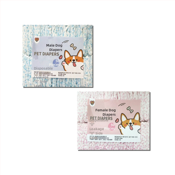 Milaido Menstruacijų kelnaitės patelėms šunims - nepluošto audinys, animacinio stiliaus