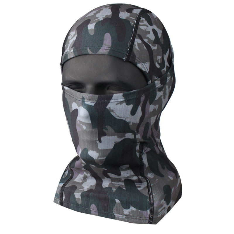 Mască facială pentru ciclism, material poliester-spandex, logo OEM personalizabil, unisex (Material: poliester/spandex; Logo OEM; Unisex)