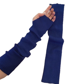 Sievietes priekšdelnu siltināšanas uzmavas ar mākslīgu kažokādu, korejiešu stila