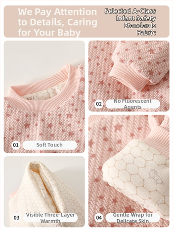 Laste paks jacquard džemper, unisex, 3–8 aastat, pikkade varrukatega