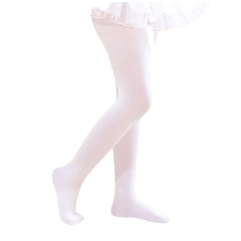 Colanți de dans pentru copii, 90D, respirabili, tub lung, pentru vârste 3–8 ani, primăvară și toamnă