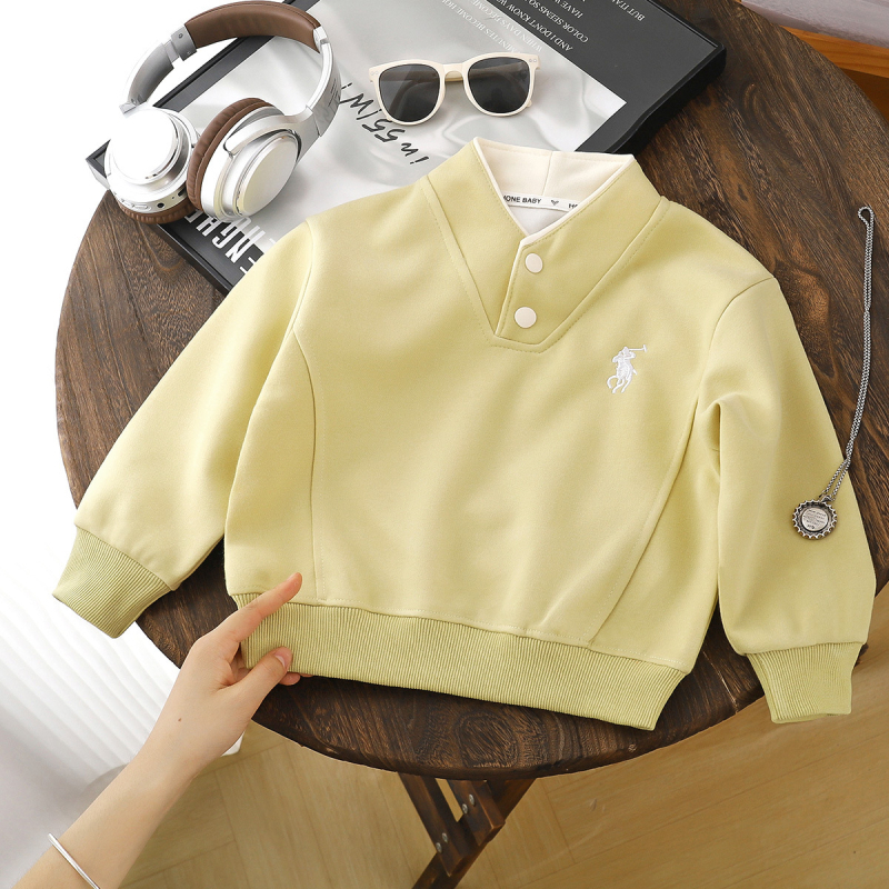 Hanorac pentru copii fără glugă, casual, imprimeu desen animat, mâneci lungi, pulover, primăvară/toamnă 2025