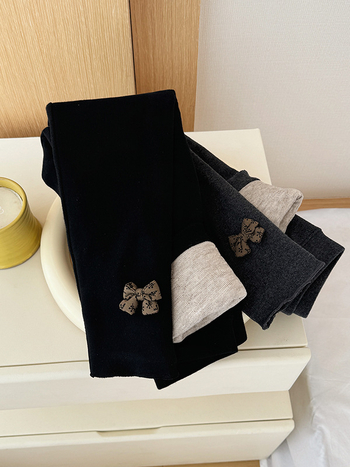 Pantaloni pentru copii de iarnă din bumbac, cu dublu strat, stil coreean, 95% bumbac, talie înaltă, talie elastică, finisaj moale