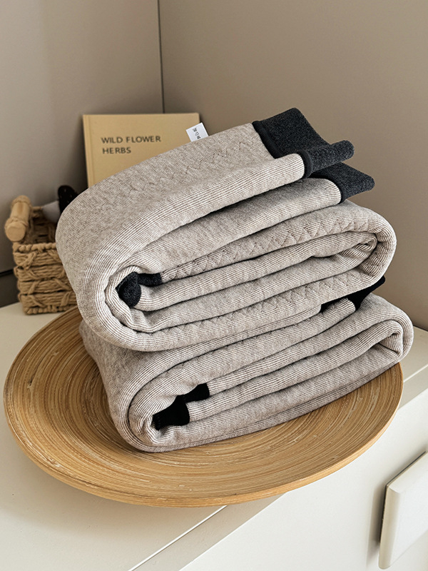 Pantaloni pentru copii de iarnă din bumbac, cu dublu strat, stil coreean, 95% bumbac, talie înaltă, talie elastică, finisaj moale