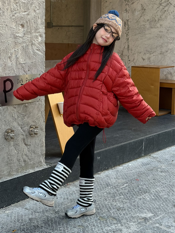 Colanți pentru copii, stil coreean, iarnă – 95% bumbac, lungi, talie elastică, 3–8 ani