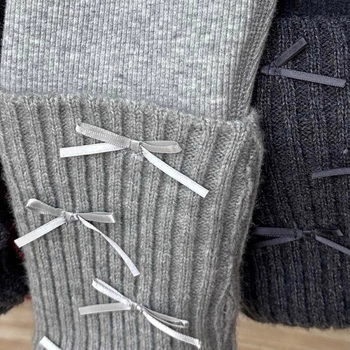 Colanți pentru fetițe din bumbac cu căptușeală de fleece, stil coreean, talie înaltă, talie elastică, iarnă, 90% bumbac