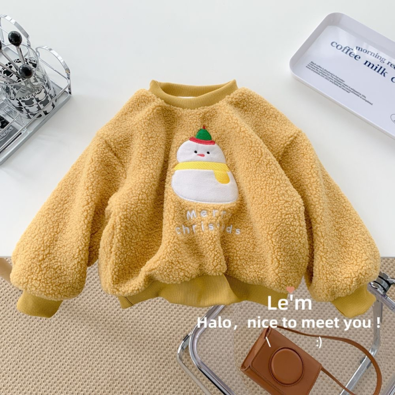 Laste Cartoon mustriga puuvillane svetr, Korea stiilis, pullover, vanus 1–3 aastat