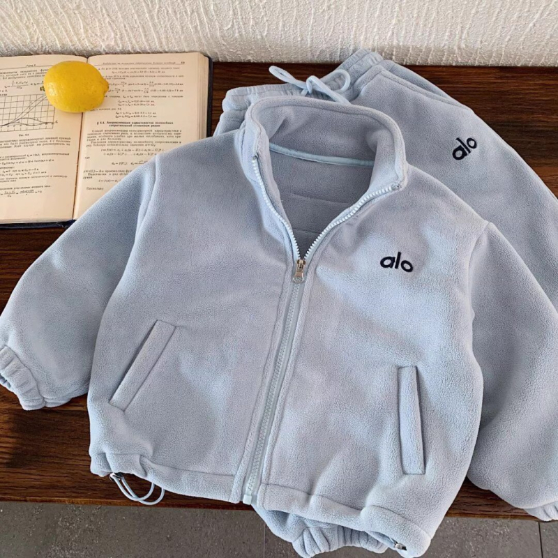 Set copii din două piese din bumbac 90%, unisex, casual, toamnă-iarnă, top cu mânecă lungă și pantaloni lungi, finisaj moale.