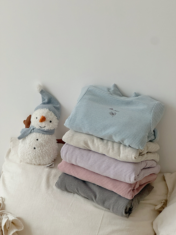 Lányoknak készült fleece-lével bélelt felső, kerek nyak, hosszú ujjú, koreai stílus, téli szezon