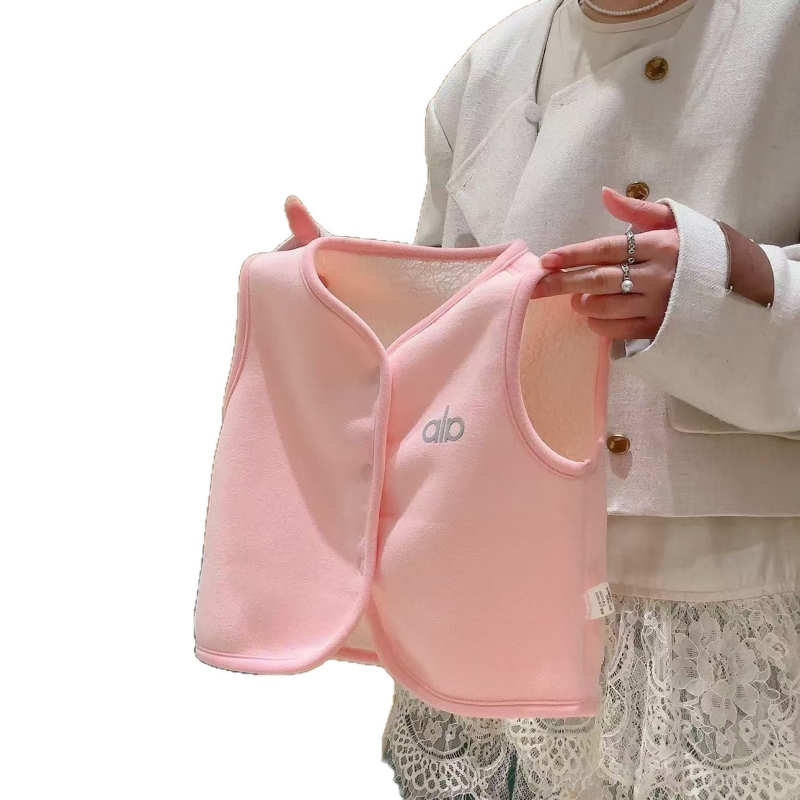 Dječja debela flis vest Aurora Fleece, unisex, zatvaranje na jedne red dugmadi, bez kapulje, 3–8 godina