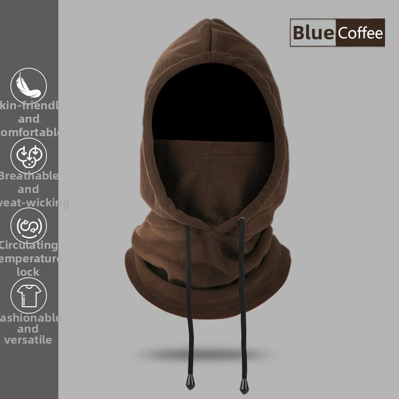 Extreme lovagló balaclava, poliészter, uniszex, téli teljes arcmaszk, testre szabható