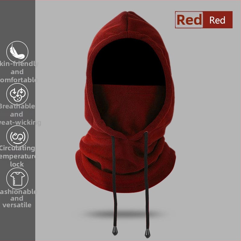 Extreme lovagló balaclava, poliészter, uniszex, téli teljes arcmaszk, testre szabható