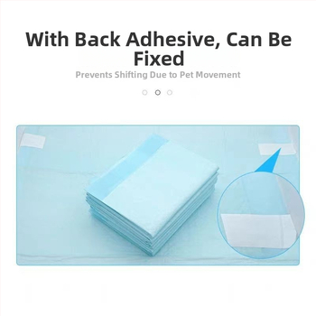 Vienreizējās lietošanas līmējamas mājdzīvnieku urīna paliktņi ar aizmugurējo līmēšanas slāni, biezāks suņu apmācības paliktnis ar absorbējošu kodolu, 50 gab.