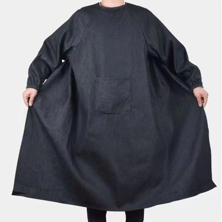 Denim pregača bez rukava – protiv zagađenja, moderan minimalistički stil, za odrasle