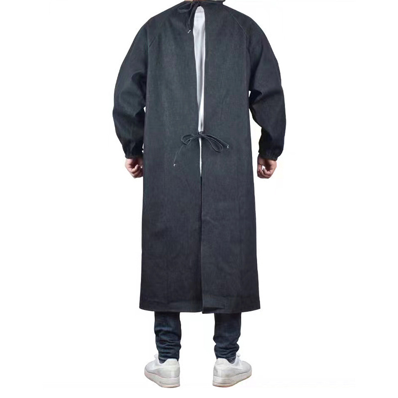 Denim pregača bez rukava – protiv zagađenja, moderan minimalistički stil, za odrasle