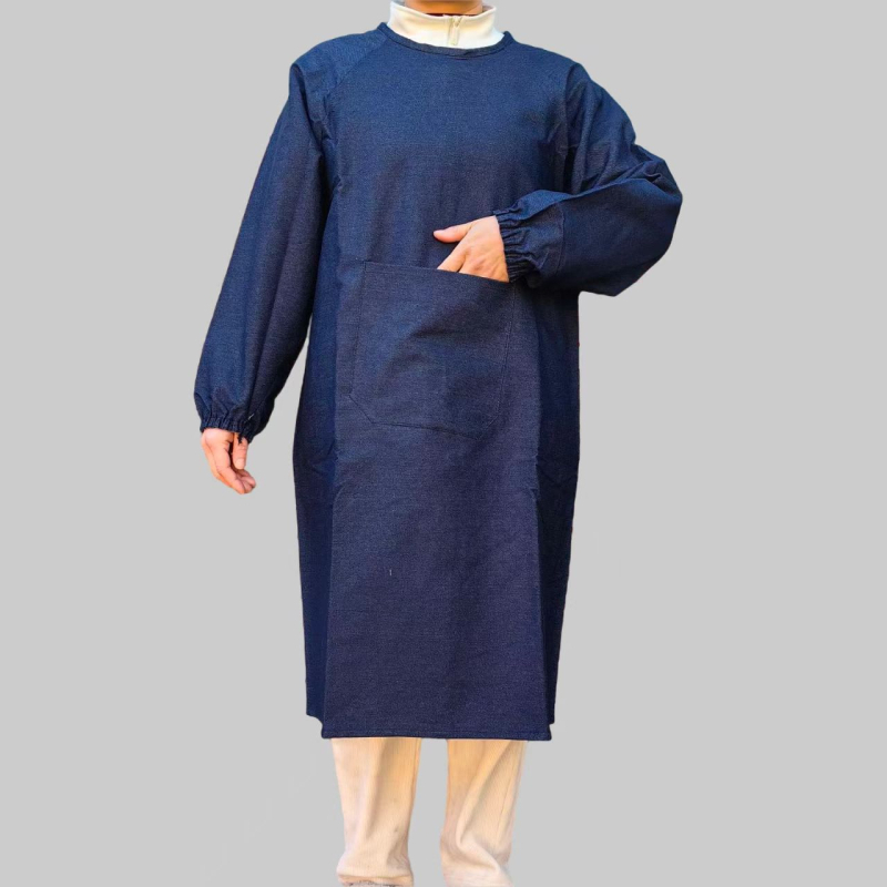 Denim pregača bez rukava – protiv zagađenja, moderan minimalistički stil, za odrasle