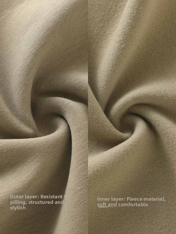 Kūdikių komplektas su flisu viršumi ir kelnais, Korėjos stiliaus, pluošto mišinys Lyocell/Poliesteris/Medvilnė/Elastanas, amžius 1–3 metų, žiema-pavasaris-ruduo