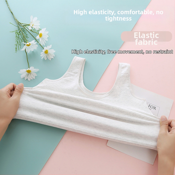 Dječji pamučni tank top za ljeto, djevojčice 9–13 godina, lagan i prozračan