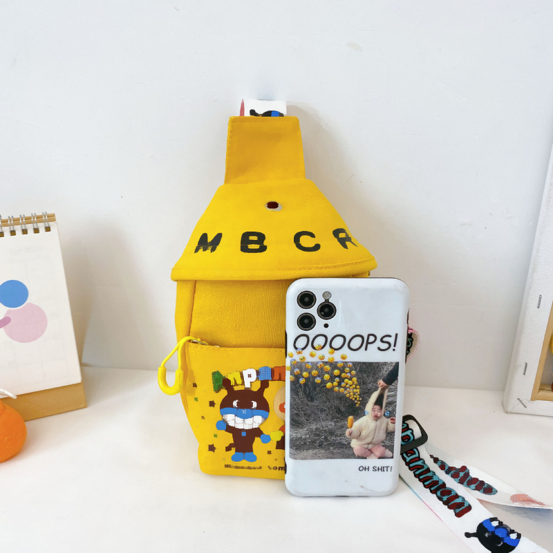 Kanvasest crossbody kott tüdrukutele, laia õla rihm, nailonist vooder, tähtedega muster, igapäevaseks kasutamiseks