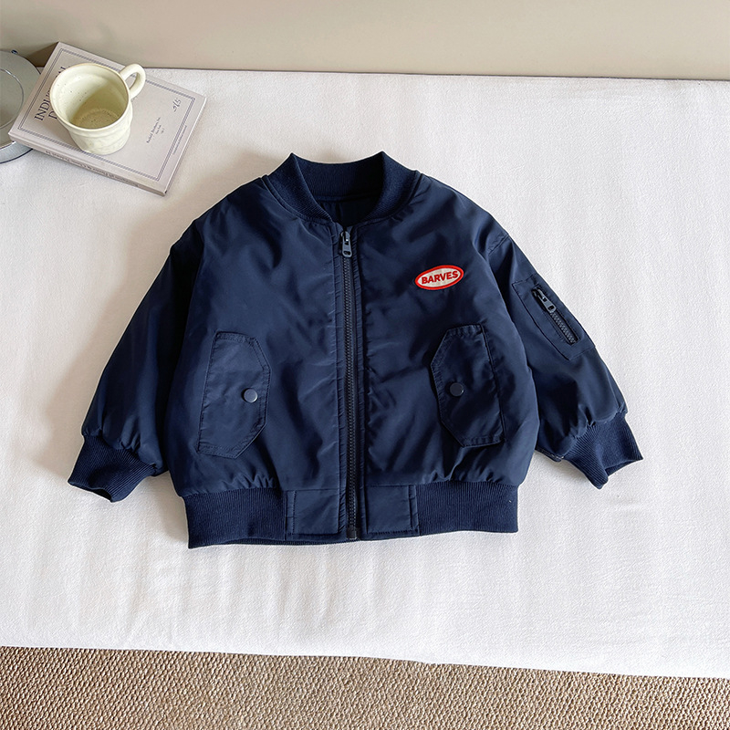 chuanchuanma Ühiskasutatav lastele padi jakk, lukk, V-kaelus, paks polüestrist väline koos puuvillase voodriga, sügis-talv, muster: tähed