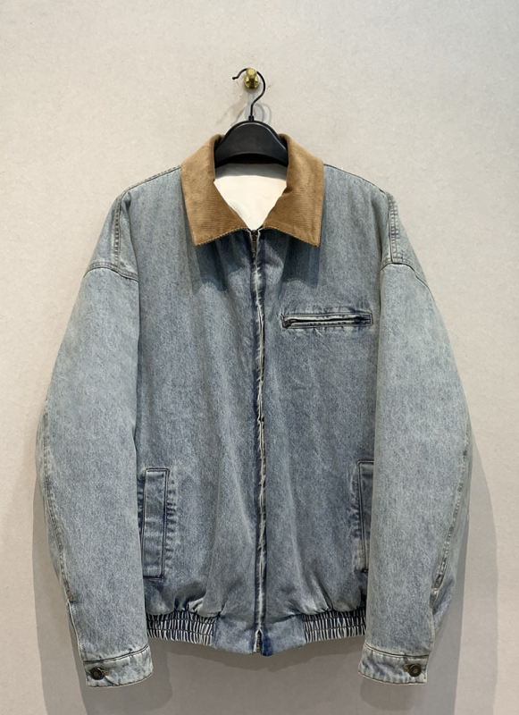 Bavlnený prešívaný kabát, voľný strih, stredná hrúbka, zapínanie na zips, japonsko-kórejský štýl