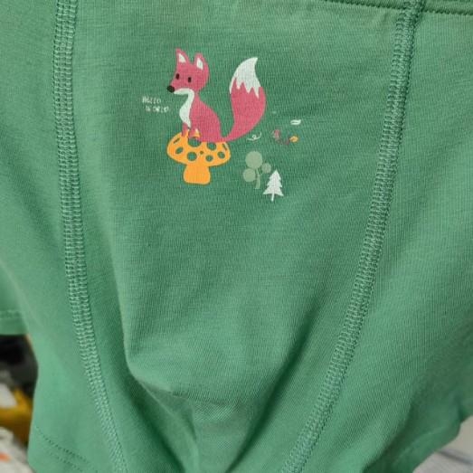 Bērnu kokvilnas bokseršorti zēniem - 95% kokvilna, Kategorija A, Vecums 3–8 gadi