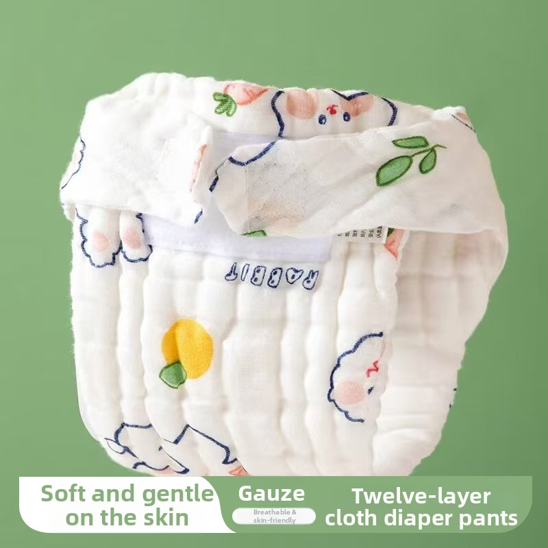 Beebi mähkmete püksid marlise materjaliga, turvalisuse tase A, kuni 0–6 kuud, Jin Mingyang, suvi 2024