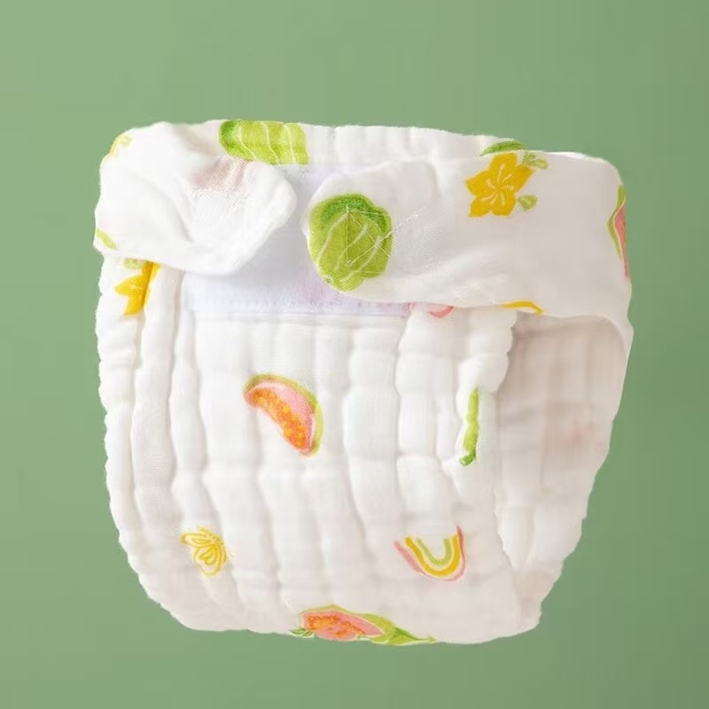 Beebi mähkmete püksid marlise materjaliga, turvalisuse tase A, kuni 0–6 kuud, Jin Mingyang, suvi 2024