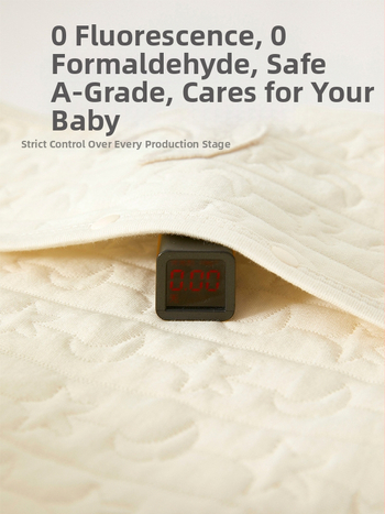 Lastel kvilīt vest 100% puuvillast, polüestervooder ja täidis, unisex, nööpidega ühel real, kevadeks, sügiseks ja talveks