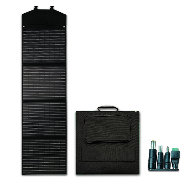 FLEXIBLE SUN Prenosný vonkajší skladací solárny panel pre kemping, 100–200W, 18/36V, 7 kg