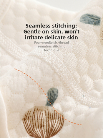 Kūdikio medvilnės marškinėliai rudens–žiemos sezonui, 100% medvilnė, unisex, apvalus kaklas, be gobtuvo, naujagimiams