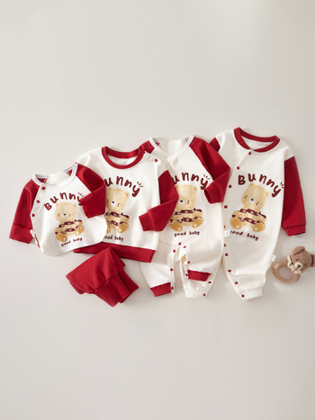 Naujagimio medvilnės ilgomis rankovėmis topas su apvaliu kaklu, 100% medvilnė, švelniai apdorotas audinys