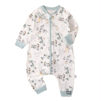 Guļammaiss zīdaiņiem un maziem bērniem - 95% kokvilnas audums, oderes kokvilna, pildījums kokvilna, rāvējslēdzējs sveķi, pavasara-rudens