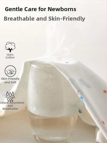 Naujagimio medvilnės viršus – apvalus kaklas, be gobtuvo, 100% medvilnė, Klasė A, švelnus apdorojimas, pavasaris ir ruduo