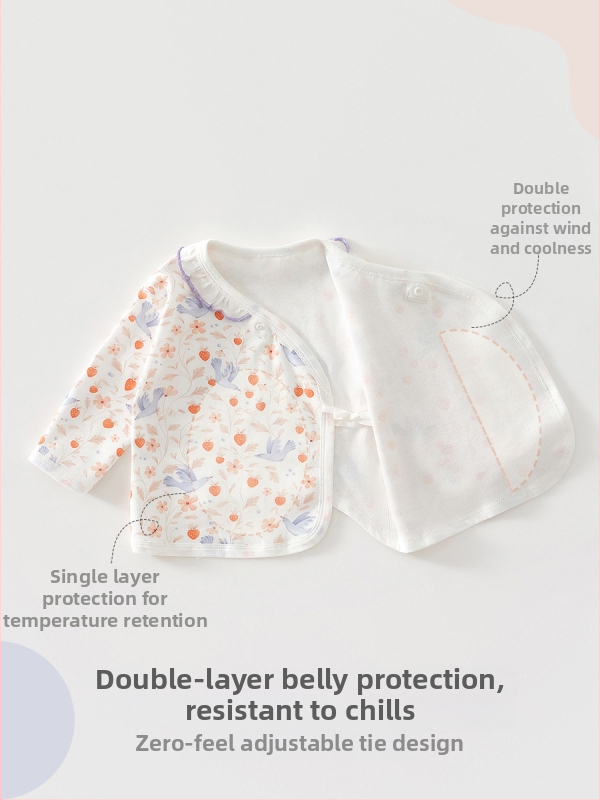 Zīdaiņu kokvilnas tops ar apaļu kaklu, bez kapuces, 100% kokvilna, Drošības klase A, vecums 0–12 mēneši, mīksta apdare