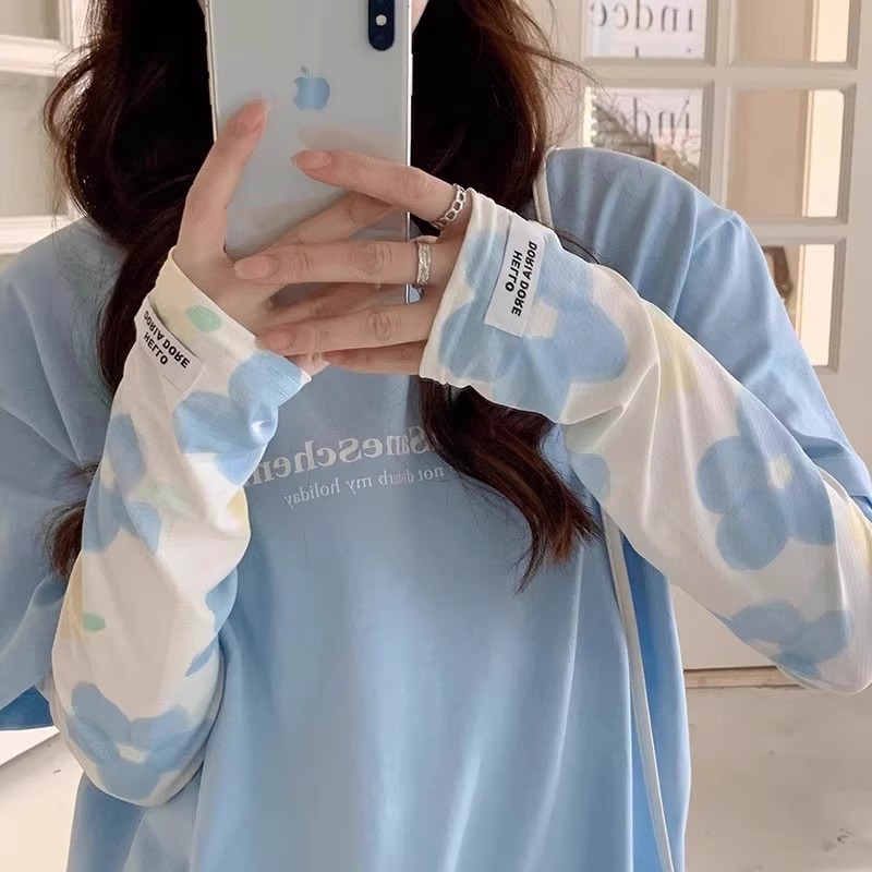 Manșete UV-protectoare din mătase de gheață pentru ciclism și condus, lungi, respirabile, de vară